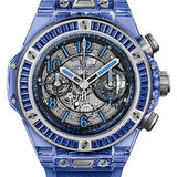 Hublot Big Bang Unico Blue Sapphire Baguettes Watch-411.JL.4809.RT.1901