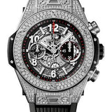 Hublot Big Bang Unico Titanium Pave Watch-411.NX.1170.RX.1704