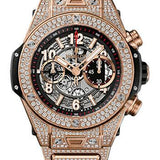 Hublot Big Bang Unico King Gold Pave Bracelet Watch-411.OX.1180.OX.3704