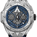 Hublot Big Bang Sang Bleu II Titanium Blue Watch - 45 mm - Blue Dial Limited Edition of 200-418.NX.5107.RX.MXM20