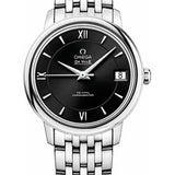 Omega De Ville Prestige Co-Axial Watch - 32.7 mm Steel Case - Black Dial - 424.10.33.20.01.001