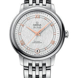 Omega De Ville Prestige Co-Axial Watch - 32.7 mm Steel Case - White Silvery Dial - 424.10.33.20.52.001