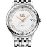 Omega De Ville Prestige Co-Axial Watch - 39.5 mm Steel Case - -Silvery Dial - 424.10.40.20.02.002