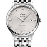 Omega De Ville Prestige Co-Axial Watch - 39.5 mm Steel Case - -Silvery Dial - 424.10.40.20.02.003