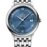 Omega De Ville Prestige Co-Axial Watch - 39.5 mm Steel Case - Blue Dial - 424.10.40.20.03.002