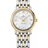 Omega De Ville Prestige Quartz Watch - 24.4 mm Steel And Yellow Gold Case - Mother-Of-Pearl Dial - 424.20.24.60.05.001