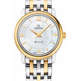 Omega De Ville Prestige Quartz Watch - 27.4 mm Steel And Yellow Gold Case - Mother-Of-Pearl Dial - 424.20.27.60.05.001