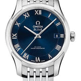 Omega De Ville Hour Vision Co-Axial Master Chronometer Watch - 41 mm Steel Case - Two-Zone Blue Dial - 433.10.41.21.03.001