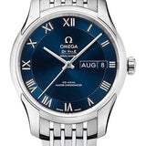 Omega De Ville Hour Vision Co-Axial Master Chronometer Annual Calendar Watch - 41 mm Steel Case - Two-Zone Blue Dial - 433.10.41.22.03.001