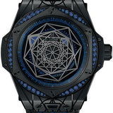 Hublot Big Bang Sang Bleu All Black Blue Limited Edition of 100 Watch-465.CS.1119.VR.1201.MXM18