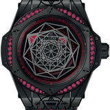 Hublot Big Bang Sang Bleu All Black Red Limited Edition of 100 Watch-465.CS.1119.VR.1202.MXM18