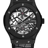 Hublot Classic Fusion Skeleton Tourbillon All Black Limited Edition of 99 Watch-505.CM.0140.LR