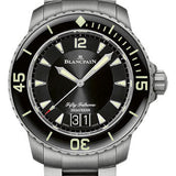 Blancpain Fifty Fathoms Grande Date Watch - Titanium Bracelet - 5050-12B30-98