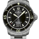 Blancpain Fifty Fathoms Grande Date Titanium Men's Watch - 5050 12B30 98B