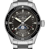 Blancpain Fifty Fathoms Bathyscaphe Quantieme Complet Phases de Lune Steel Men's Watch - 5054 1110 71S