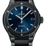 Hublot Classic Fusion Ceramic Blue Bracelet Watch-510.CM.7170.CM