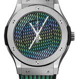 Hublot Classic Fusion Cruz Diez Titanium Watch - 45 mm - Cruz Diez Dial Limited Edition of 100-511.NX.8900.VR.CZD19