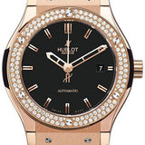 Hublot Classic Fusion Gold Diamonds Watch-511.PX.1180.LR.1104