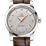 Omega Seamaster 1948 Co-Axial Master Chronometer Limited Edition of 70 Watch - 38 mm Platinum Case - Domed Platinum Dial - Brown Leather Strap - 511.93.38.20.99.002