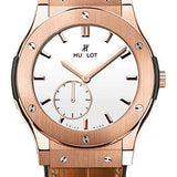 Hublot Classic Fusion Ultra-Thin King Gold White Shiny Dial Watch-515.OX.2210.LR