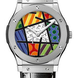 Hublot Classic Fusion Ultra-Thin Enamel Britto Platinum Limited Edition of 30 Watch-515.TS.0910.LR