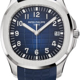 Patek Philippe Aquanaut Chronograph 42.2 mm White Gold Blue Dial - 5968G-001