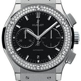 Hublot Classic Fusion Chronograph Titanium Diamonds Watch-521.NX.1171.LR.1104