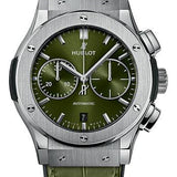 Hublot Classic Fusion Chronograph Titanium Green Watch-521.NX.8970.LR