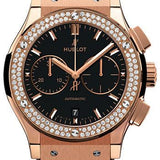 Hublot Classic Fusion Chronograph King Gold Diamond Watch-521.OX.1181.LR.1104