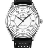 Omega Specialities Olympic Official Timekeeper Limited Edition Set - 39.5 mm Steel Case - White Dial - Black Micro-Perforated Leather Strap Limited Edition of 100 - 522.32.40.20.04.003