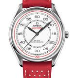 Omega Specialities Olympic Official Timekeeper Limited Edition Set - 39.5 mm Steel Case - White Dial - Red Micro-Perforated Leather Strap Limited Edition of 100 - 522.32.40.20.04.004