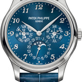 Patek Philippe Grand Complications Perpetual Calendar White Gold Royal Blue Sunburst Dial 39mm - 5327G-001