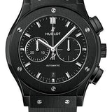 Hublot Classic Fusion Chronograph Black Magic Watch - 42 mm - Black Dial - Black Lined Rubber Strap-541.CM.1171.RX