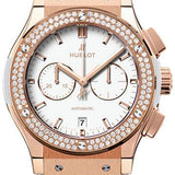 Hublot Classic Fusion Chronograph King Gold White Diamonds Watch-541.OE.2080.LR.1104