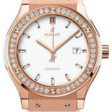 Hublot Classic Fusion King Gold White Diamonds Watch-542.OE.2080.LR.1204