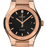 Hublot Classic Fusion King Gold Bracelet Watch - 42 mm - Black Dial-548.OX.1180.OX