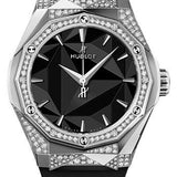 Hublot Classic Fusion Orlinski Titanium Alternative Pave Watch - 40 mm - Black Dial-550.NS.1800.RX.1804.ORL19