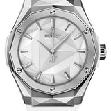 Hublot Classic Fusion Orlinski Titanium White Watch - 40 mm - White Dial - White Smooth Rubber Strap-550.NS.2200.RW.ORL20