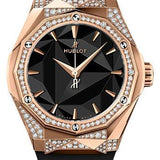 Hublot Classic Fusion Orlinski King Gold Alternative Pave Watch - 40 mm - Black Dial-550.OS.1800.RX.1804.ORL19