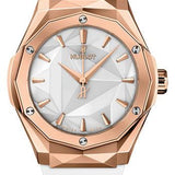 Hublot Classic Fusion Orlinski King Gold White Watch - 40 mm - White Dial - White Smooth Rubber Strap-550.OS.2200.RW.ORL20