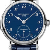 Patek Philippe Grand Complications Blue Enamel Arabic White Gold Leather 37mm - 5539G-010