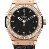 Hublot Classic Fusion Gold Diamonds Watch-561.PX.1180.LR.1104