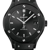 Hublot Classic Fusion Black Magic Watch - 38 mm - Black Dial - Black Lined Rubber Strap-565.CM.1470.RX