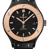 Hublot Classic Fusion Ceramic King Gold Watch - 38 mm - Black Lacquered Dial-565.CO.1181.RX