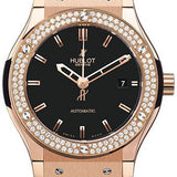 Hublot Classic Fusion Gold Diamonds Watch-565.PX.1180.LR.1104