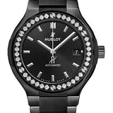 Hublot Classic Fusion Black Magic Diamonds Watch-568.CM.1470.CM.1204