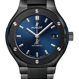 Hublot Classic Fusion Ceramic Blue Bracelet Watch - 38 mm - Blue Dial-568.CM.7170.CM