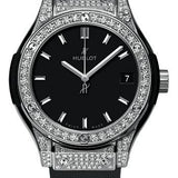 Hublot Classic Fusion Titanium Pave Watch-581.NX.1171.RX.1704