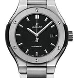 Hublot Classic Fusion Titanium Bracelet Watch - 33 mm - Black Dial-585.NX.1170.NX