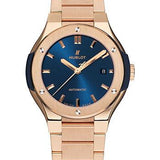 Hublot Classic Fusion Blue King Gold Bracelet Watch-585.OX.7180.OX